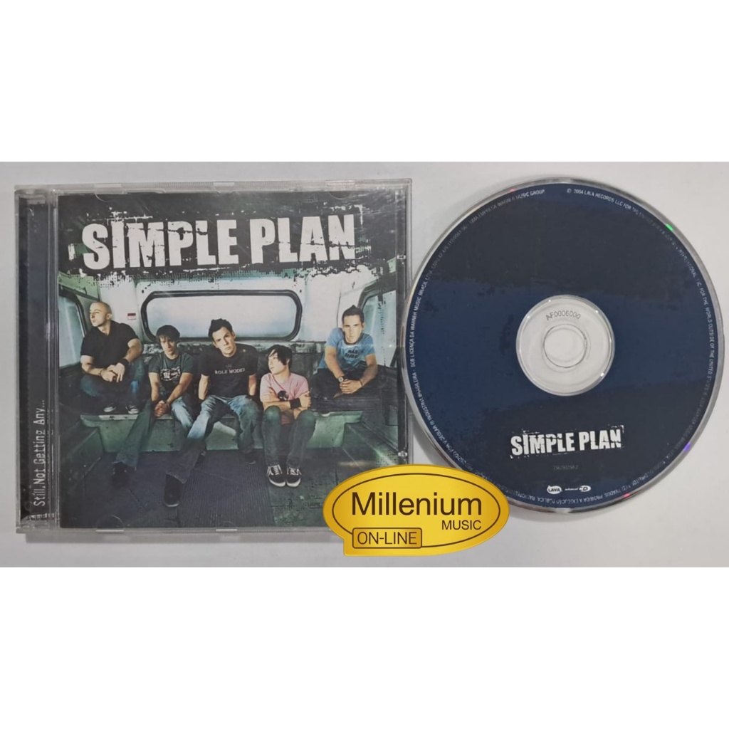 CD Simple Plan  Still Not Getting Any 2004 Original Gravadora Colecionador Ótimo Estado