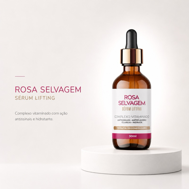 Sérum Lifting  30ml Antissinais Clareador Hidratante Efeito Firmador Original