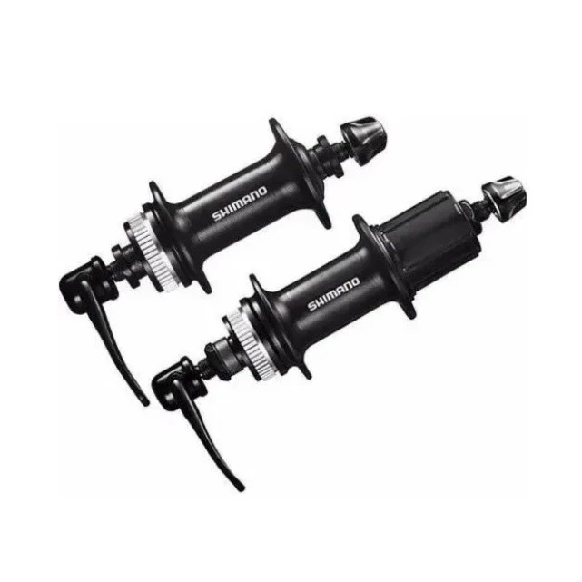 Par Cubo K7 Cassete Shimano TX505 Original 32 Furos P/ Freio a Disco Center Lock 8v a 12v Preto