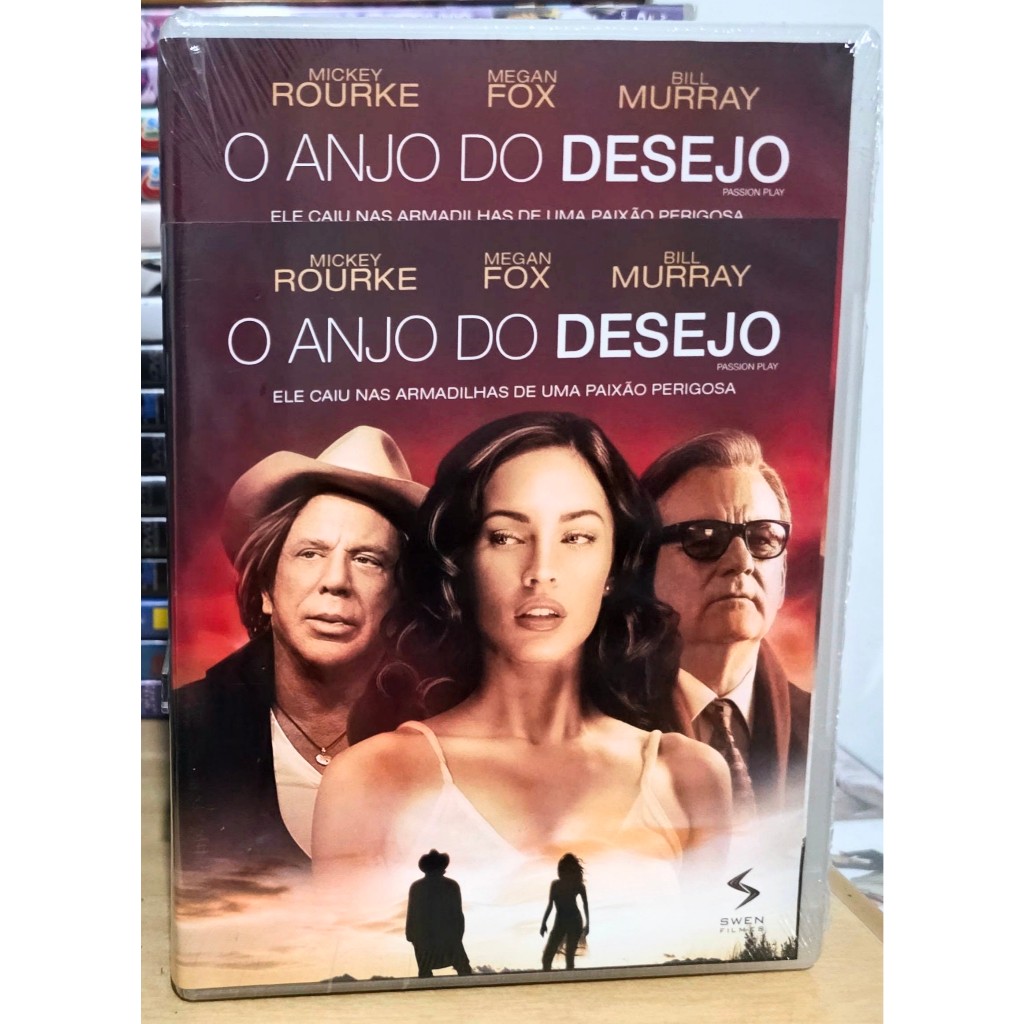 DVD + Blu-ray O Anjo Do Desejo - Megan Fox, Bill Murray (Original Lacrado)