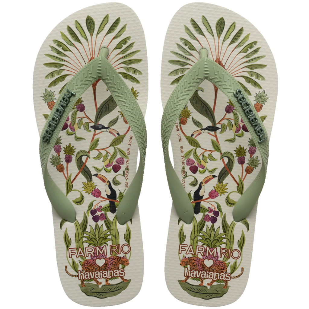 Chinelo Havaianas Farm Floresta Doce