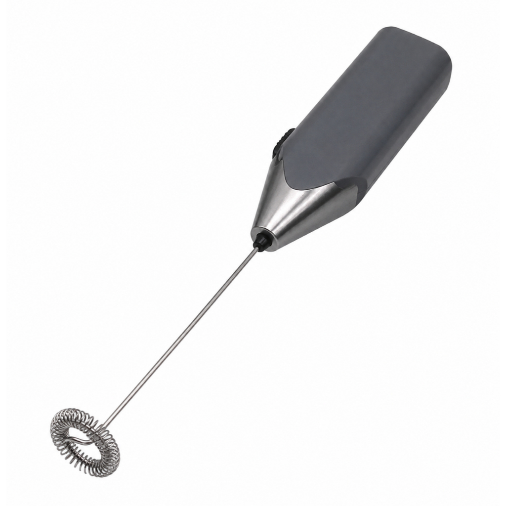 Mixer Portátil De Inox Para Bebidas Misturador Elétrico