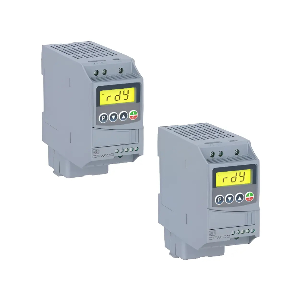 Kit 2 Inversor De Frequencia WEG CFW100 1CV 220V Monofasico