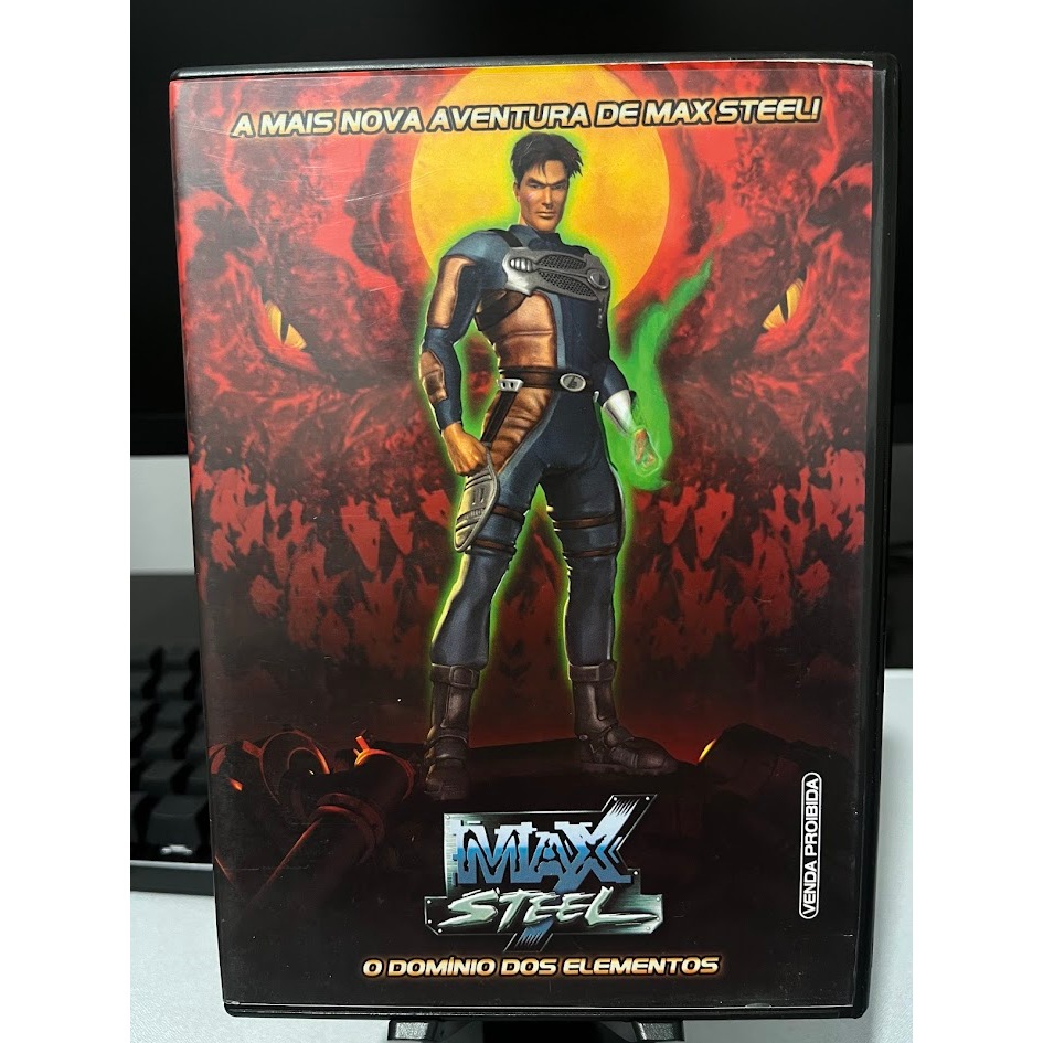 DVD Max Steel: O Domínio dos Elementos Original