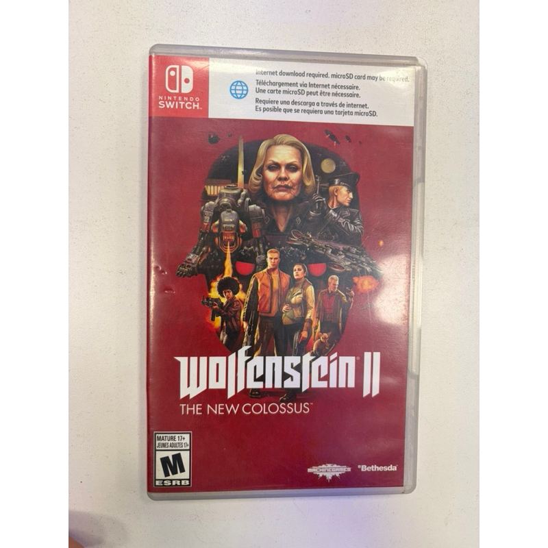 Jogo Wolfensfein II Para Nintendo Switch- Mídia Física