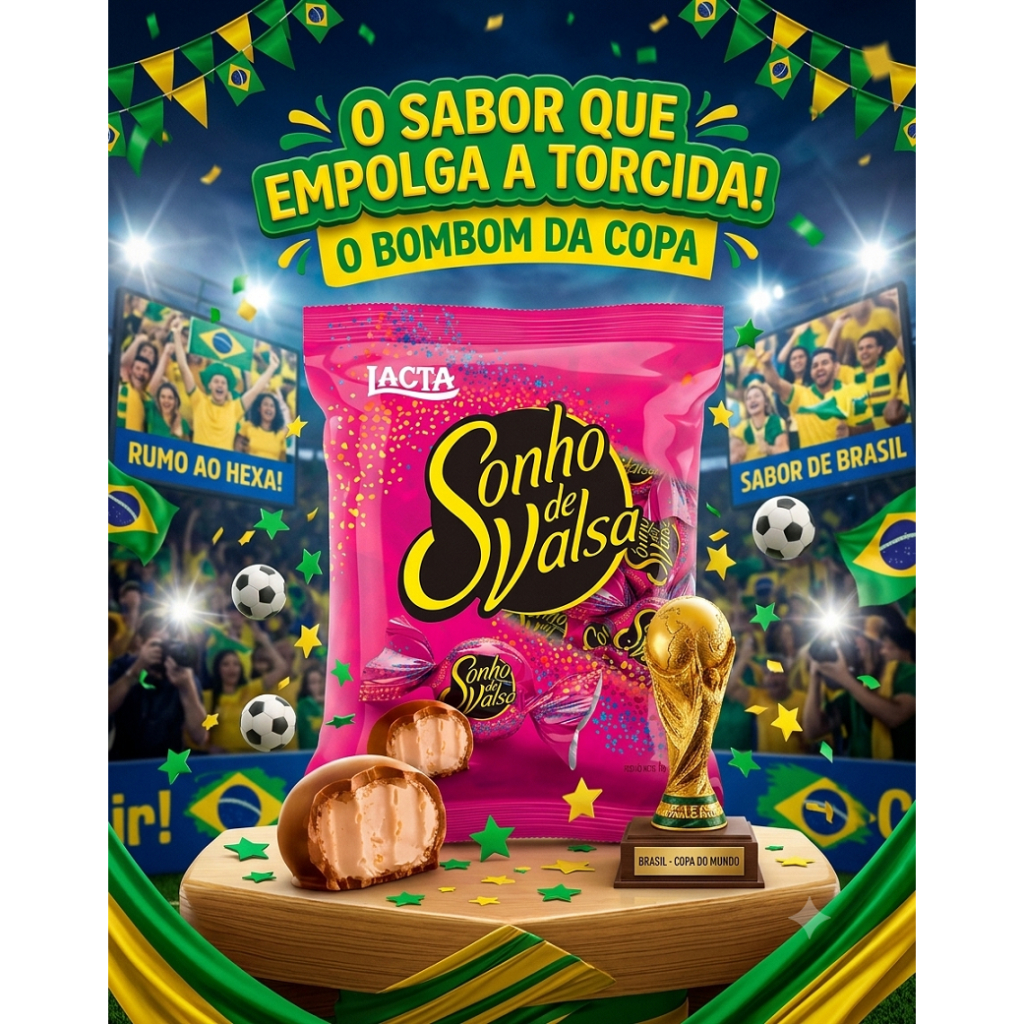Sonho De Valsa 1kg Bombom Chocolate Preto Lacta Envio Imediato
