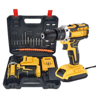Parafusadeira E Furadeira Sem Fio A Bateria 12V Econômica OU Kit Completo 48V Com 2 Bater…