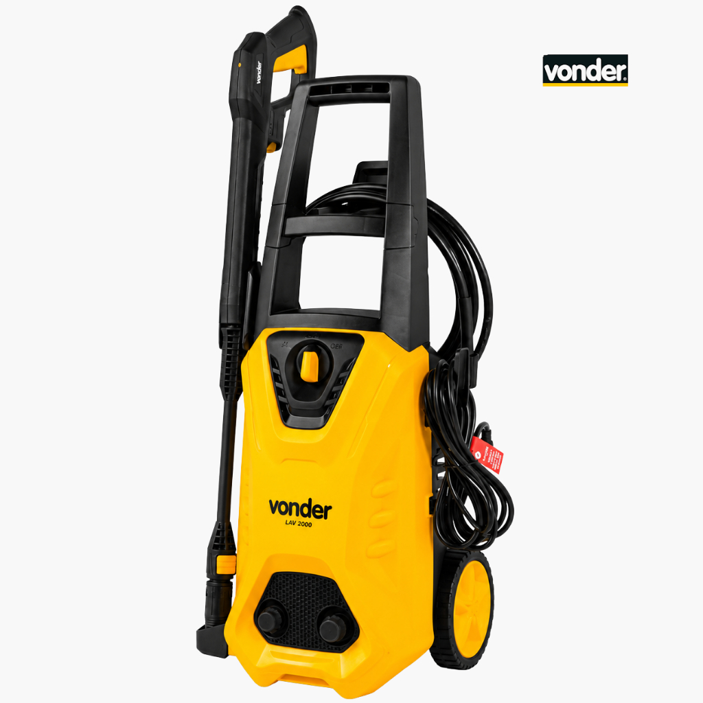 Lavadora de Alta Pressão 1800w com Aplicador de Sabão LAV2000  Vonder