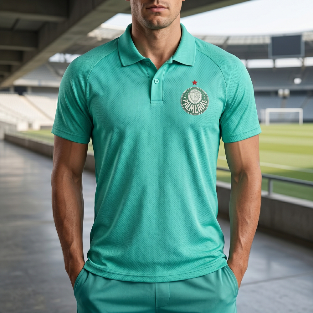 Camisa Polo Palmeiras 1914 Iii Licenciada Original Verdão