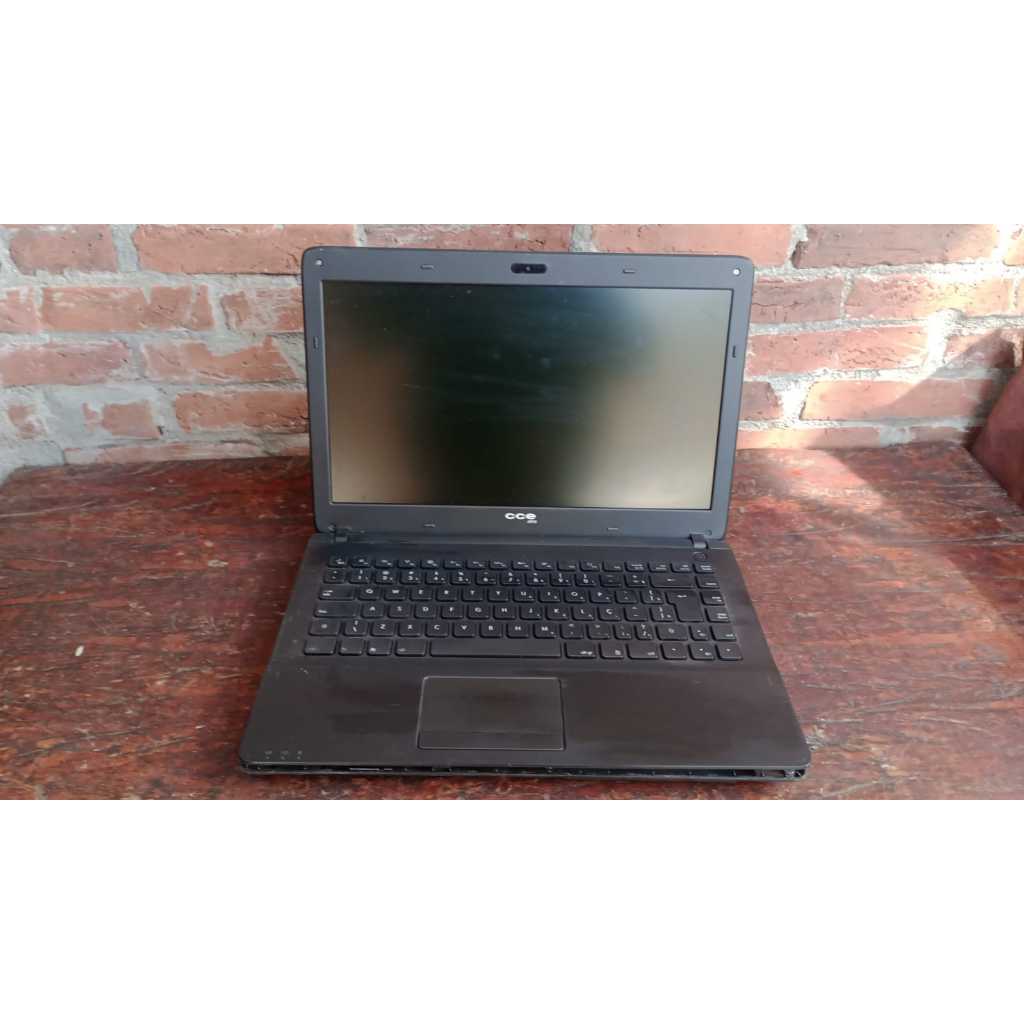 sucata notebook cce info m300s sem acessórios