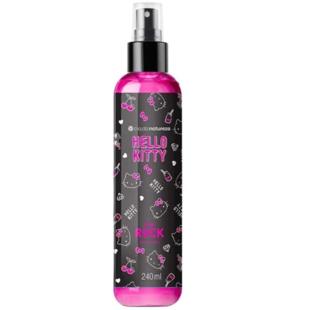 Hello Kitty Deo Colônia Body Splash Pink Rock 240ml