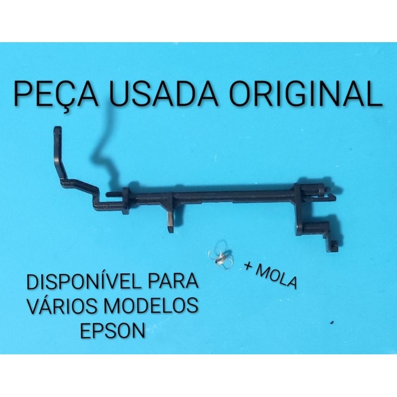 Atuador Alavanca Sensor De Papel + Mola Epson L395 - L355 - L455 - L575 - XP204 - XP214 - XP231 - XP241 Envio Imediato