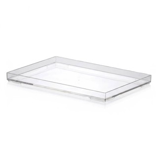 Bandeja Acrílico Organizador Decorativo Transparente