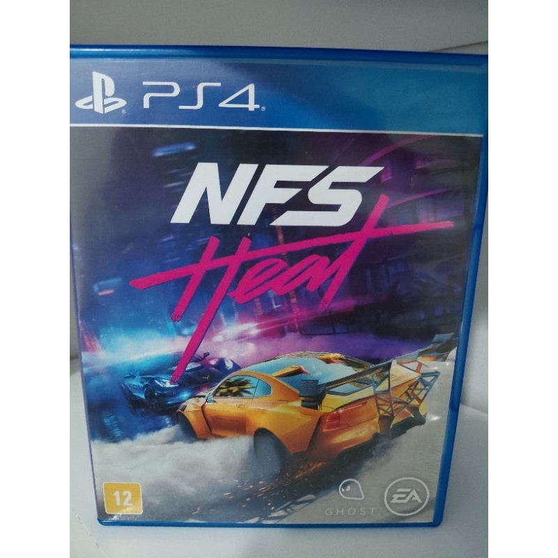 Need For Speed Heat Ps4 Original Mídia Física Seminovo