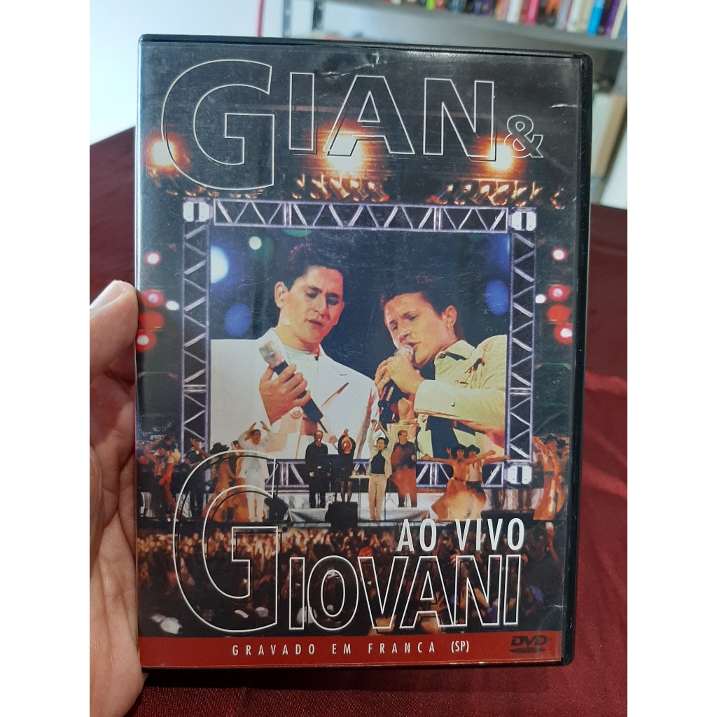 Dvd Gian e Giovani ao Vivo - Dvd Original - Gian & Giovani