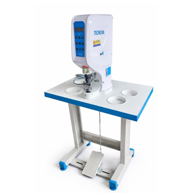 Maquina Prensa Elétrica Direct Drive Pregar Botão Ilhós 220v