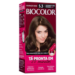 Tinta De Cabelo Biocolor Castanho Claro Dour 5.3 Mini