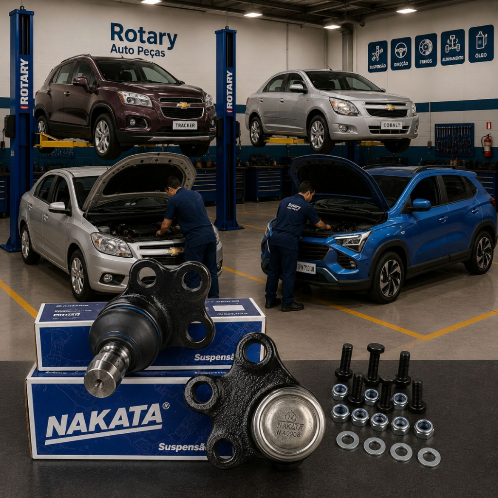 Par Pivô Bandeja Onix Prisma Cobalt Spin Original Nakata 2012 2013 2014 2015 2016 2017 2018 2019 2020 2021 2022