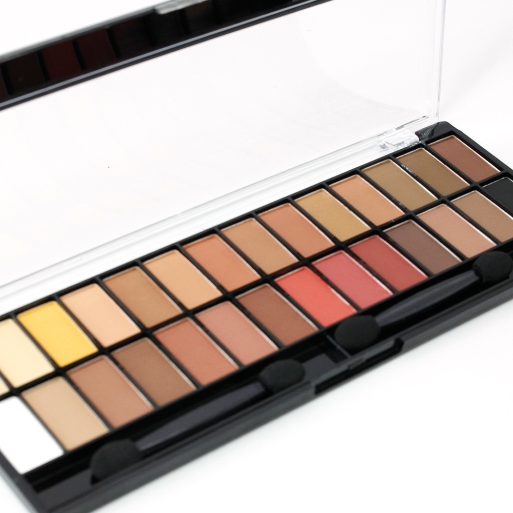 Paleta De Sombras Opacas Nude  28 Cores - Belle Angel