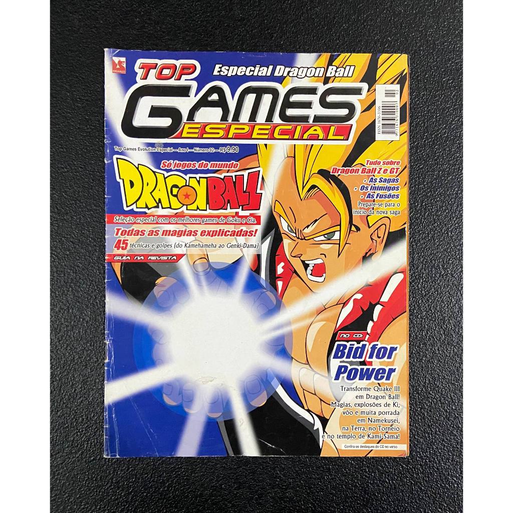 Revista Top Games Evolution #2 - Especial Só jogos do Mundo Dragon Ball