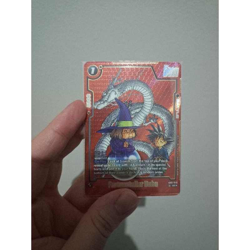 Card Dragon Ball Super Fusion World - Fortuneteller Baba (Alternate Art) (NM) SB01-049