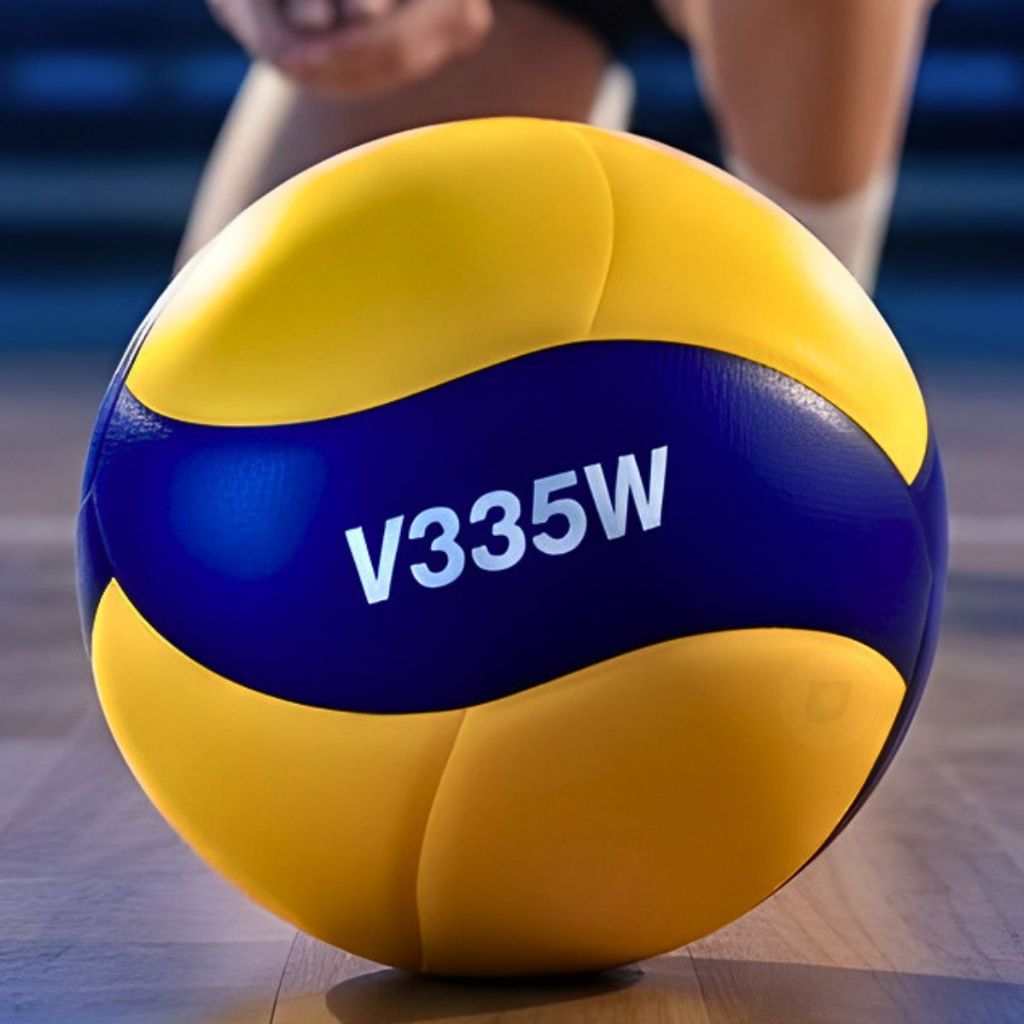 Bola de vôlei Original V335W Quadra Indoor Treino Resistente Oficial Mikasa FIVB