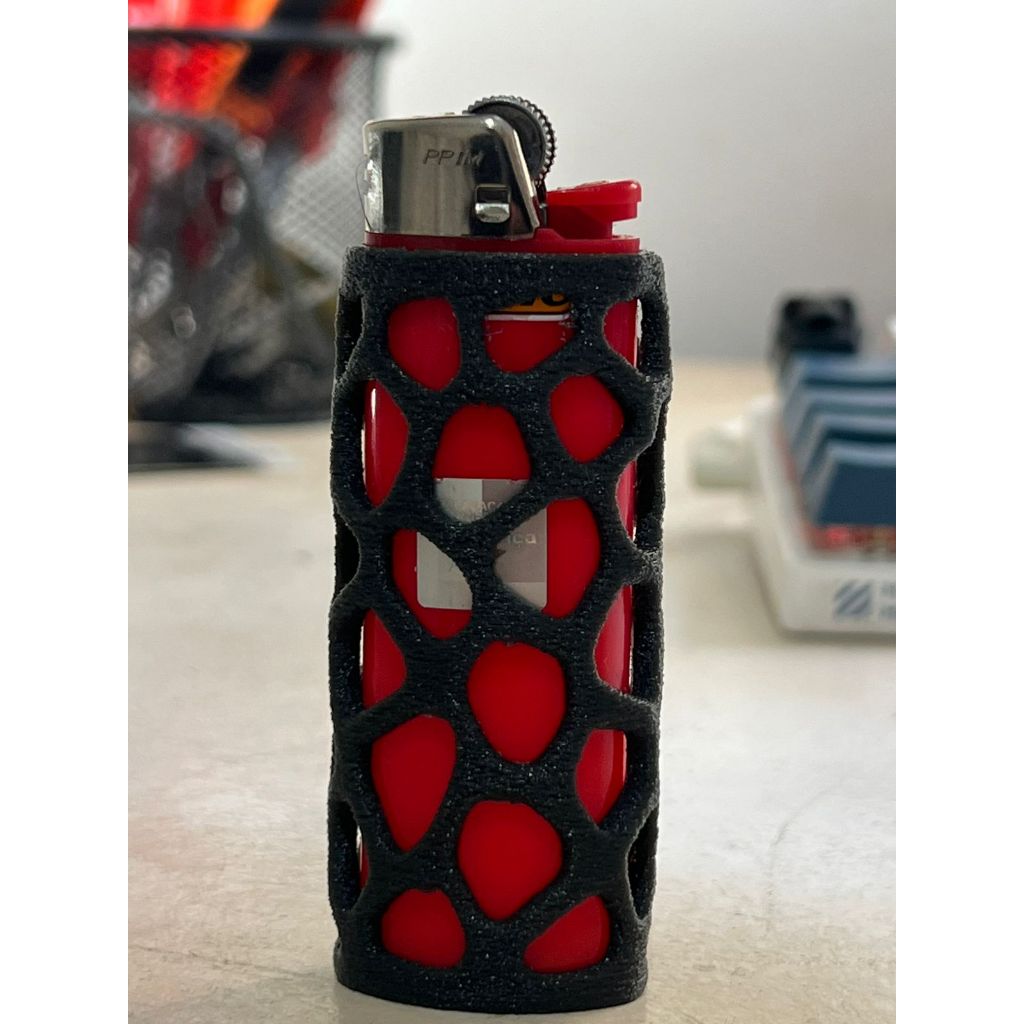 Kit 2 capas protetoras para Isqueiro Bic | Impressão 3D Antiderrapante e Resistente