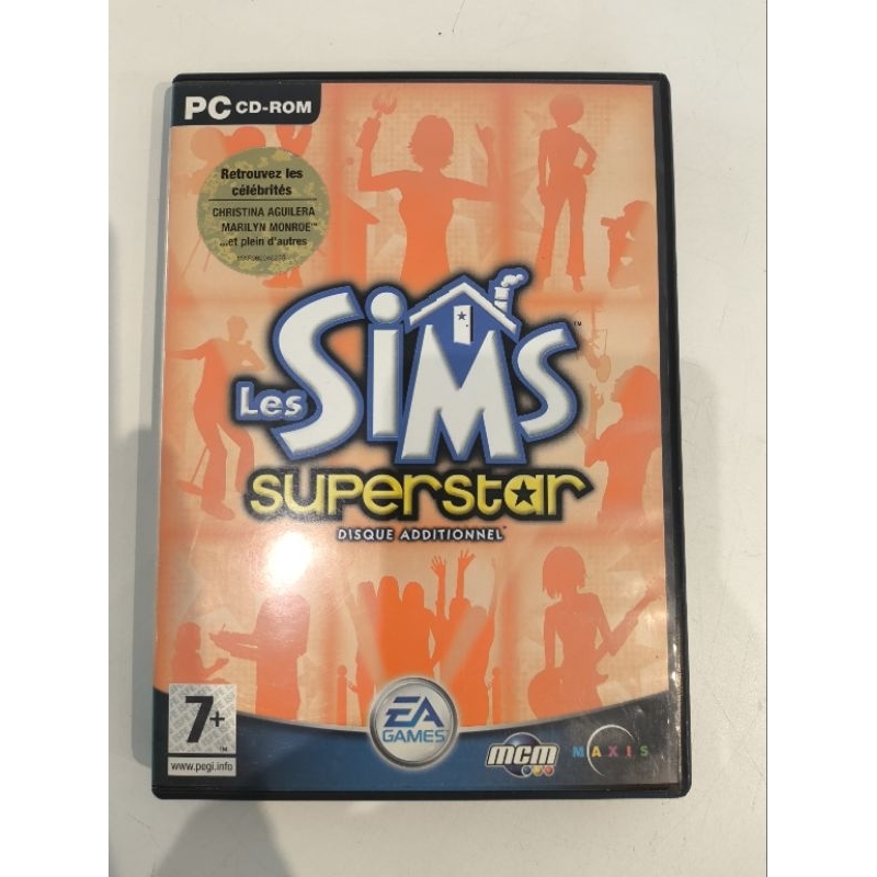 Game Pc The Sims Superstar - Cd-rom - Pacote De Expansão