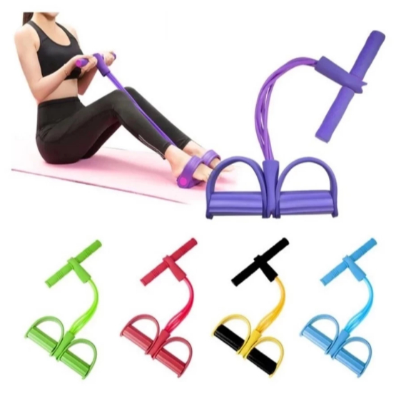 Elástico Extensor de Exercícios Pull Reducer Multi Função Academia Em Casa Uso Profissional