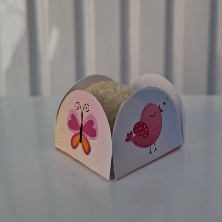 Formas de brigadeiros Jardim Encantado  Personalizados lembrancinha de Festa Infantil de aniversário