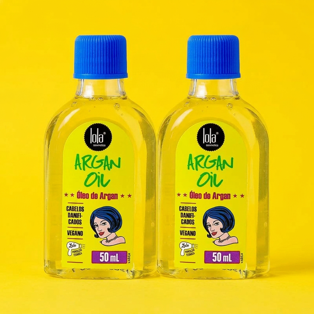 KIT com 2 x Oléos de Argan Oil Lola Cosmeticos · foto 2