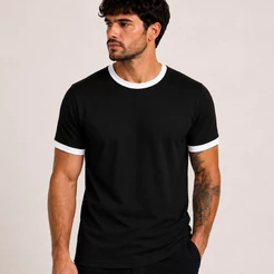 Camiseta Básica Masculina Confortável Algodão Premium ENVIO IMEDIATO