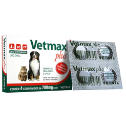 VETMAX PLUS 4 COMPRIMIDOS