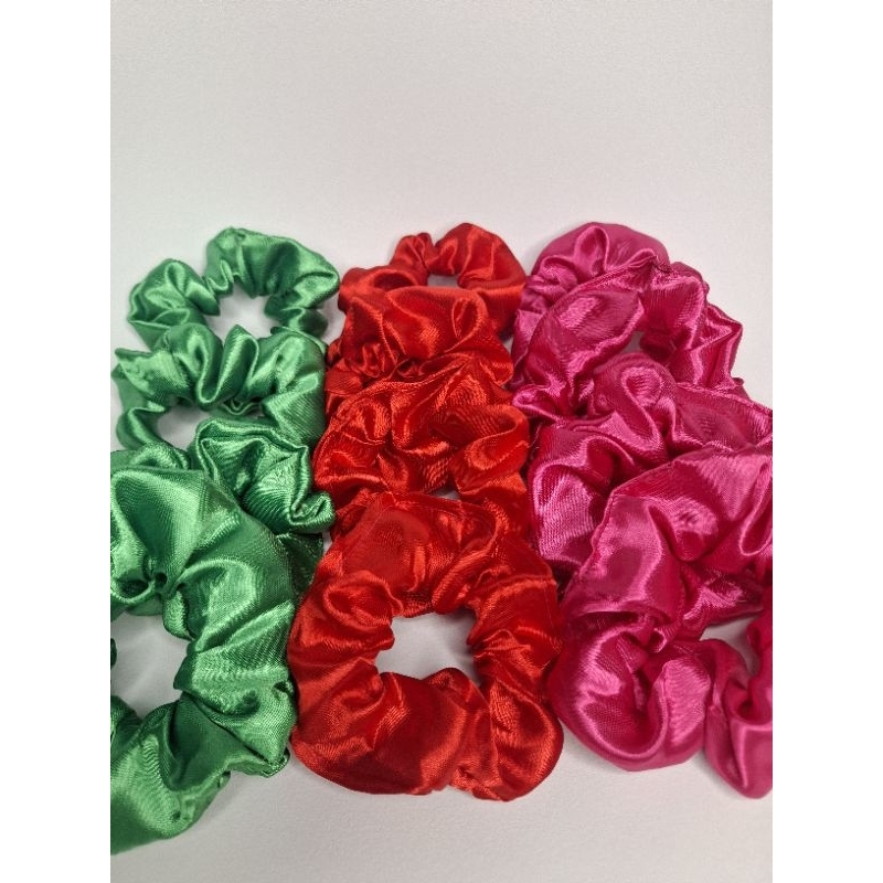 30/40/50 Xuxa Scrunchie de Cetim Xuxinha Rabicó Lacinho Mimo
