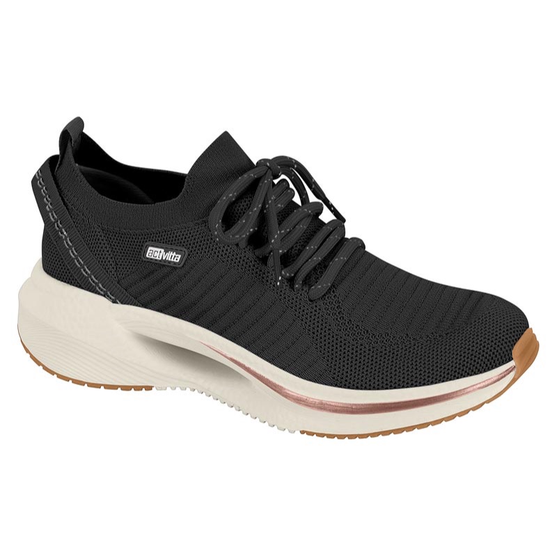 Tenis Feminino Caminhada Academia Confortavel Actvitta Original 4839 — imagem 2 de 2