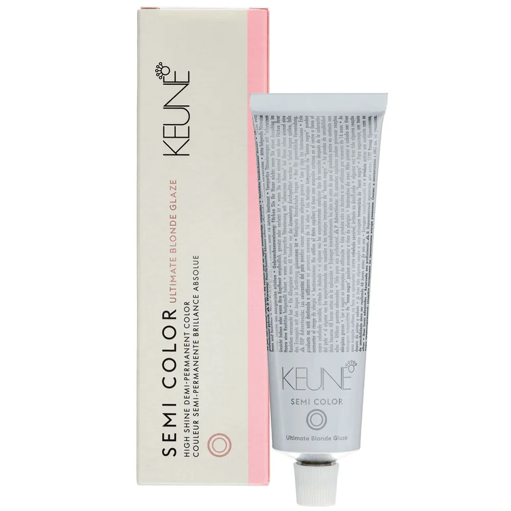 Keune Semi Color Ultimate Blonde Glaze Coloração 60ml - Silver Lilac