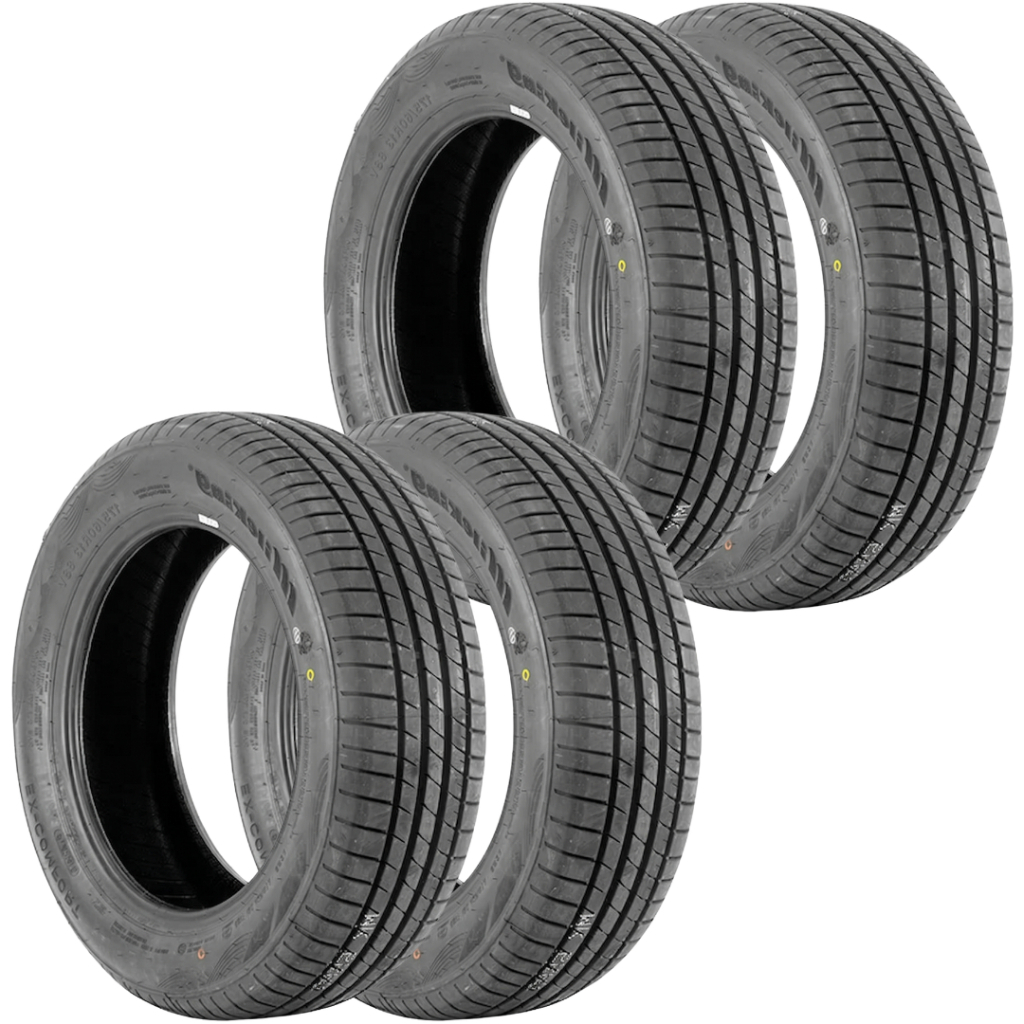 Jogo 4 Pneus 175/60 R13 Mile King Ex-Comfort 77H Novos Aro 13