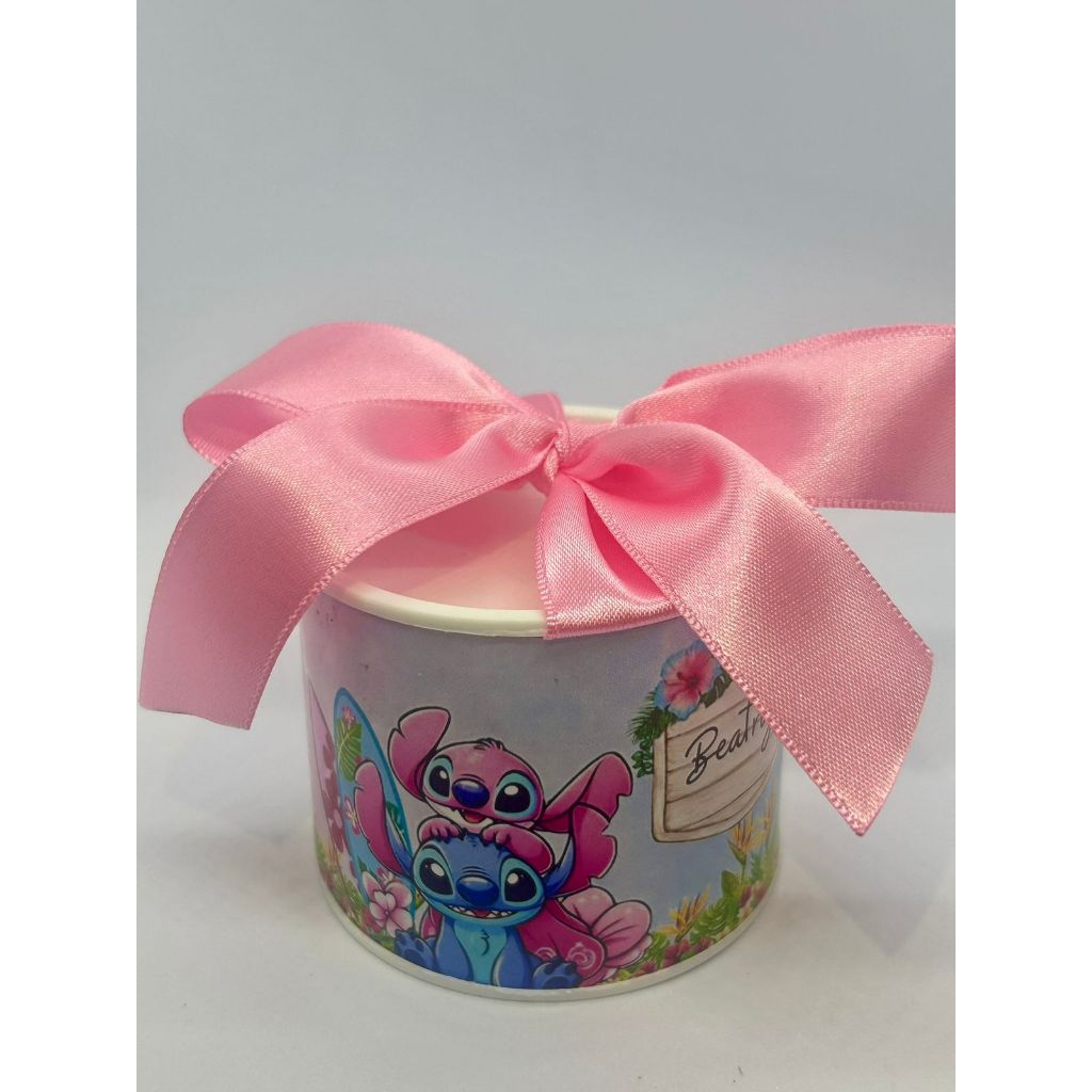 Kit Tubolata Personalizada 5x6cm | Lembrancinha Aniversário Stitch | 10 a 40 Unidades