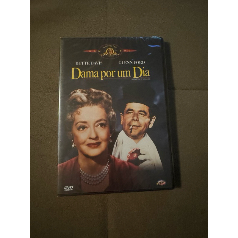 Dvd Dama Por Um Dia (lacrado)- De Frank Capra- Bette Davis
