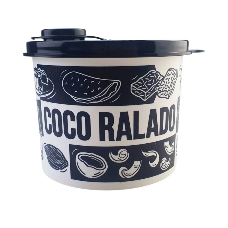 Tupper Redondinha 500 Ml coco ralado pop Box