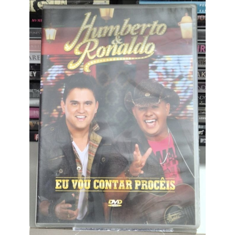 DVD HUMBERTO E RONALDO  -  EU VOILU CONTAR PROCÊIS  - LACRADO DE FÁBRICA  - SERTANEJO