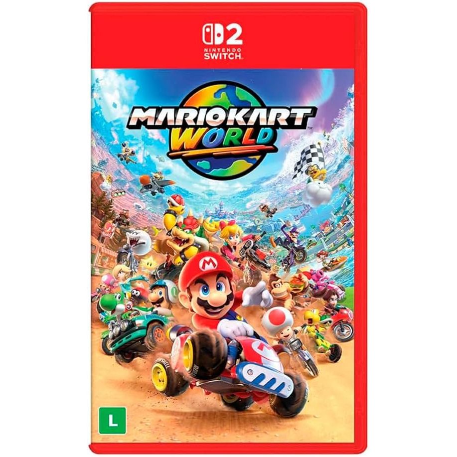 Jogo Mario Kart World - Nintendo Switch 2