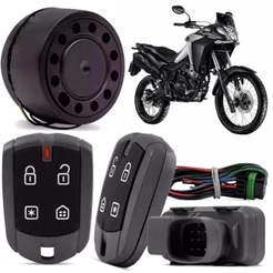 Alarme Pósitron Chicote Dedicado G8 FX350 Moto Sahara 300 com sensor de Presença