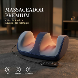 Massageador Elétrico De Pé Massagem Relaxante Terapêutica Anti Stress Massageador de Pés Com Aquecimento 110/220V