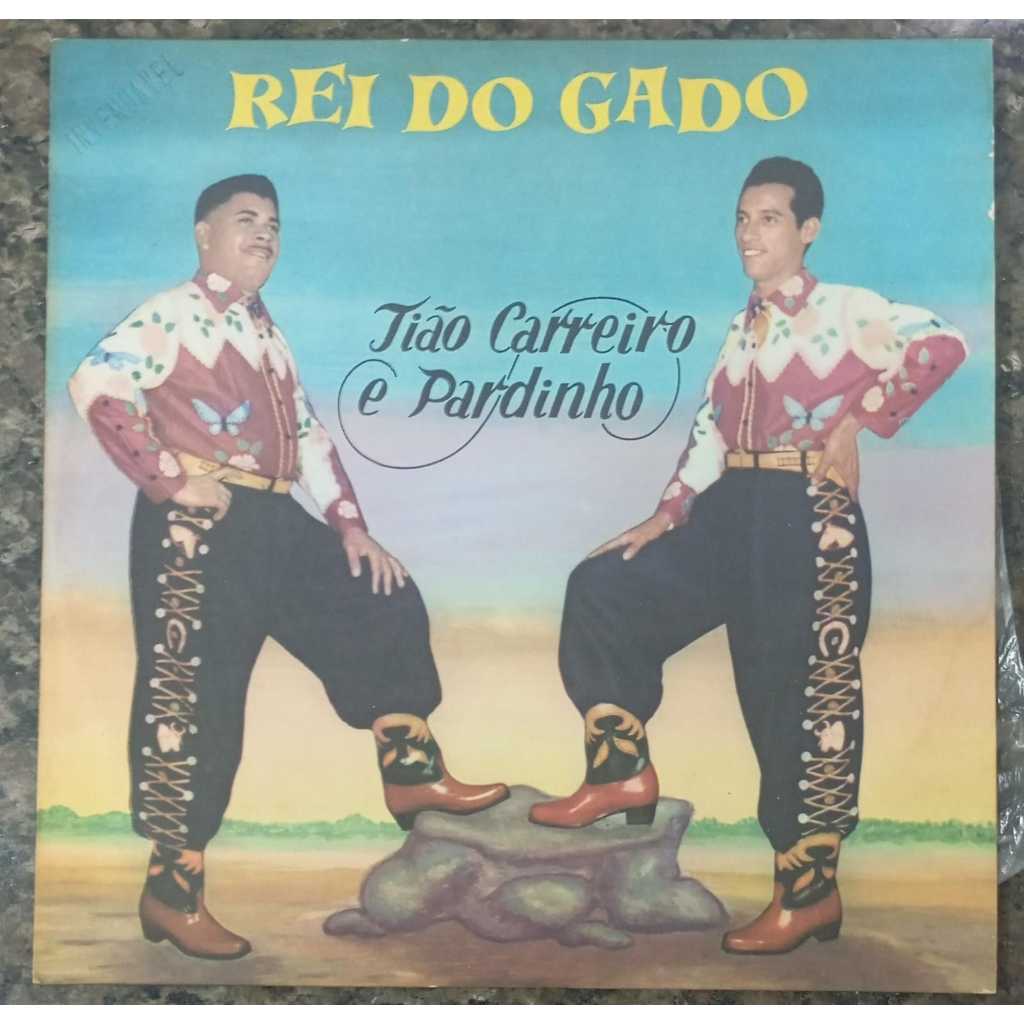 Lp Tião Carreiro E Pardinho-rei Do Gado-1973 Continental