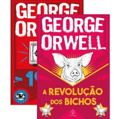 Kit 2 Livros | 1984 + Revolução dos Bichos | George Orwell