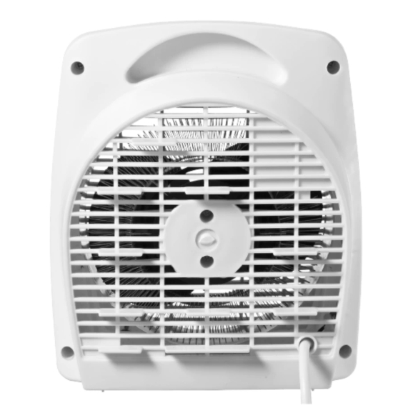 Aquecedor Elétrico Portátil Kian AQ-100 2 em 1 1800W 220V Aquece e Ventila Branco — imagem 2 de 2