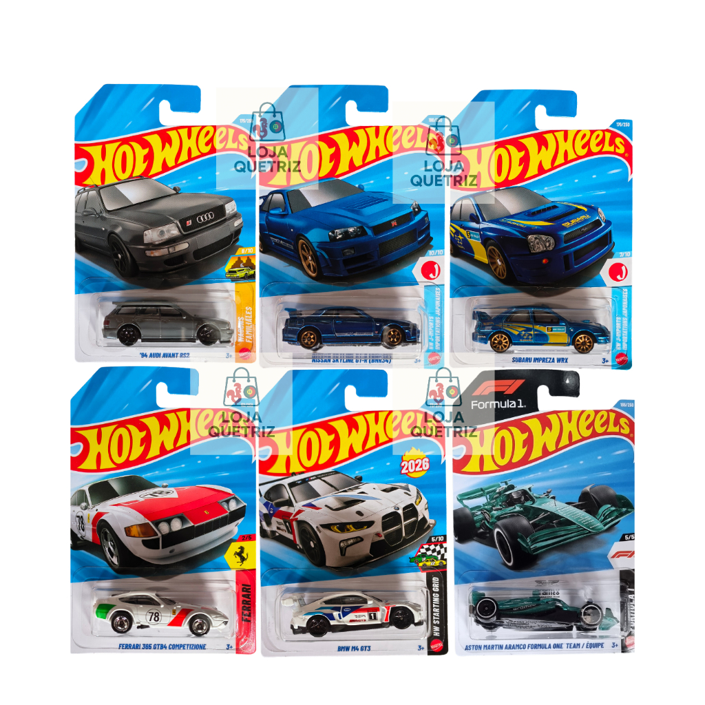 Hot Wheels 2026 | Lote J e K | Lançamentos Mais Esperados | Originais Mattel