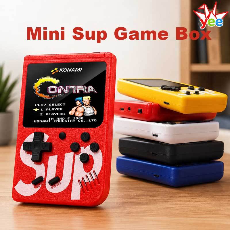 Mini Console Portátil Sup Game Box – 400 Jogos Clássicos Retro dos Anos 80 em 1