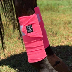 PAR DE LIGAS COM GLITTER PARA CAVALO | DESCANSO E TRABALHO PARA 2 PATAS EQUESTRE